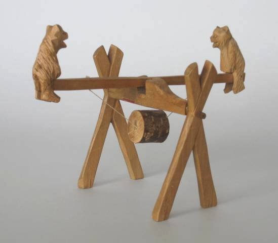 9 Early 20th c. Russian wooden toys - 5