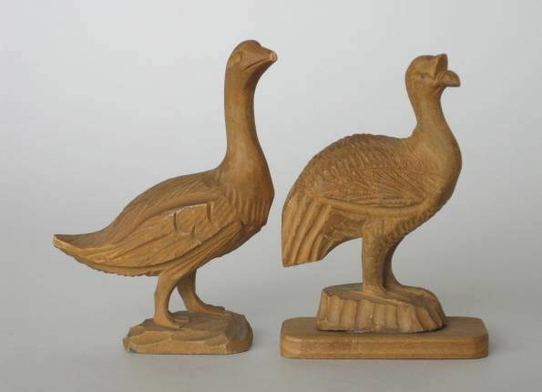 16 Early 20th c. Russian wood animals - 8