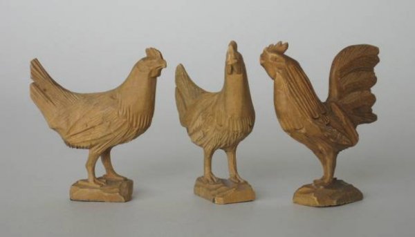 16 Early 20th c. Russian wood animals - 9