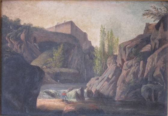 19th c. American School oil