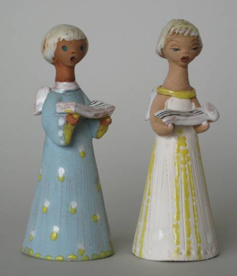 7 Hungarian ceramic figures - 2