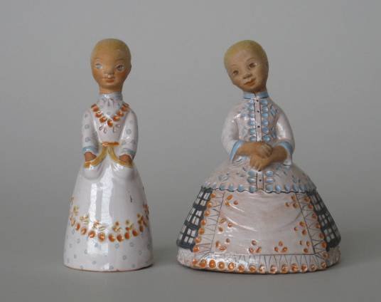 7 Hungarian ceramic figures - 3