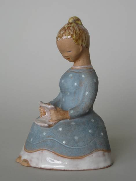 3 Anna Berkowitz ceramic figures - 5