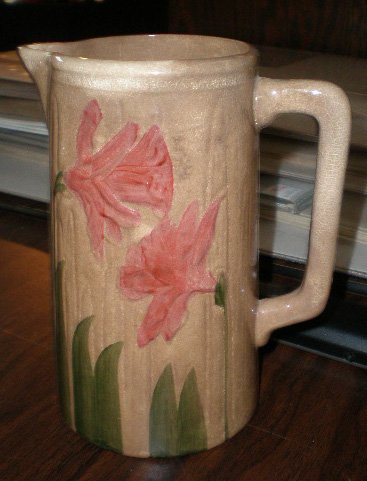 2 American Art Pottery pitchers