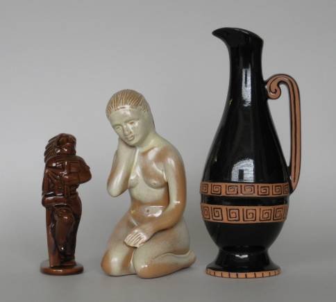3 Frankoma Pottery items
