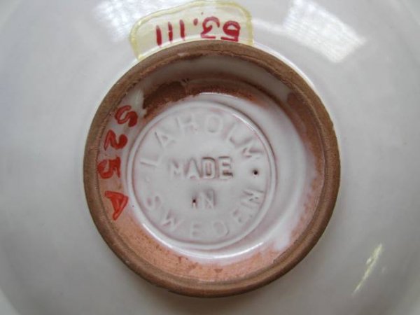 4 Danish and Swedish ceramic ash trays - 3