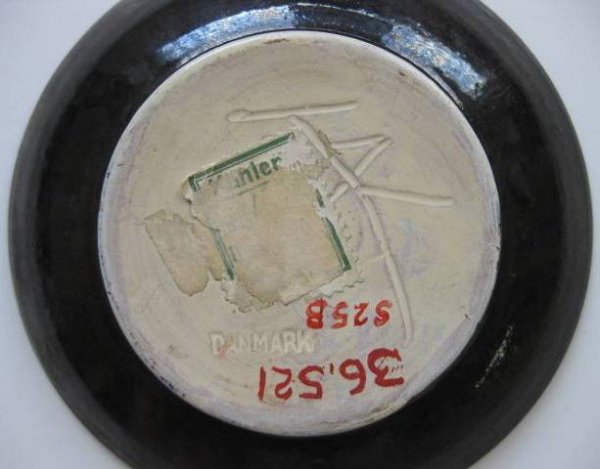 4 Danish and Swedish ceramic ash trays - 9