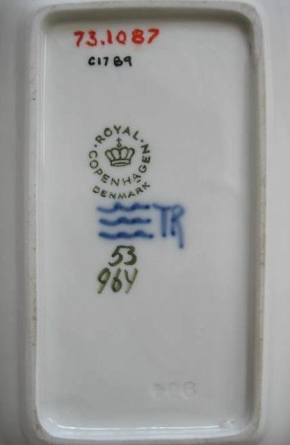 4 pieces of Royal Copenhagen - 3