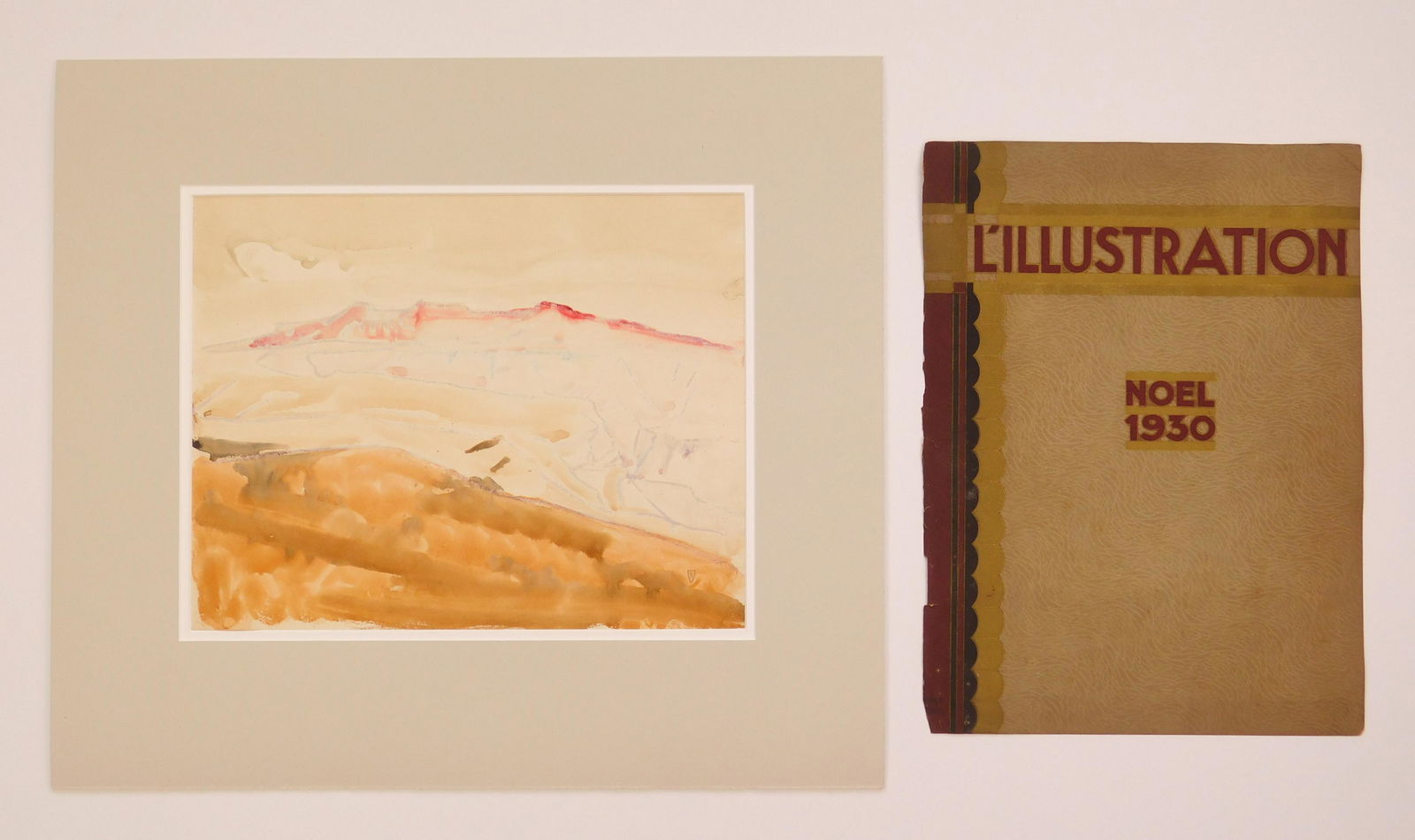 Frank Wilcox watercolor (1 of 6)