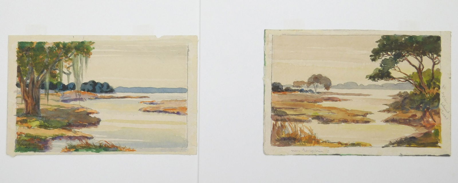 2 Clyde Horton watercolors (1 of 7)