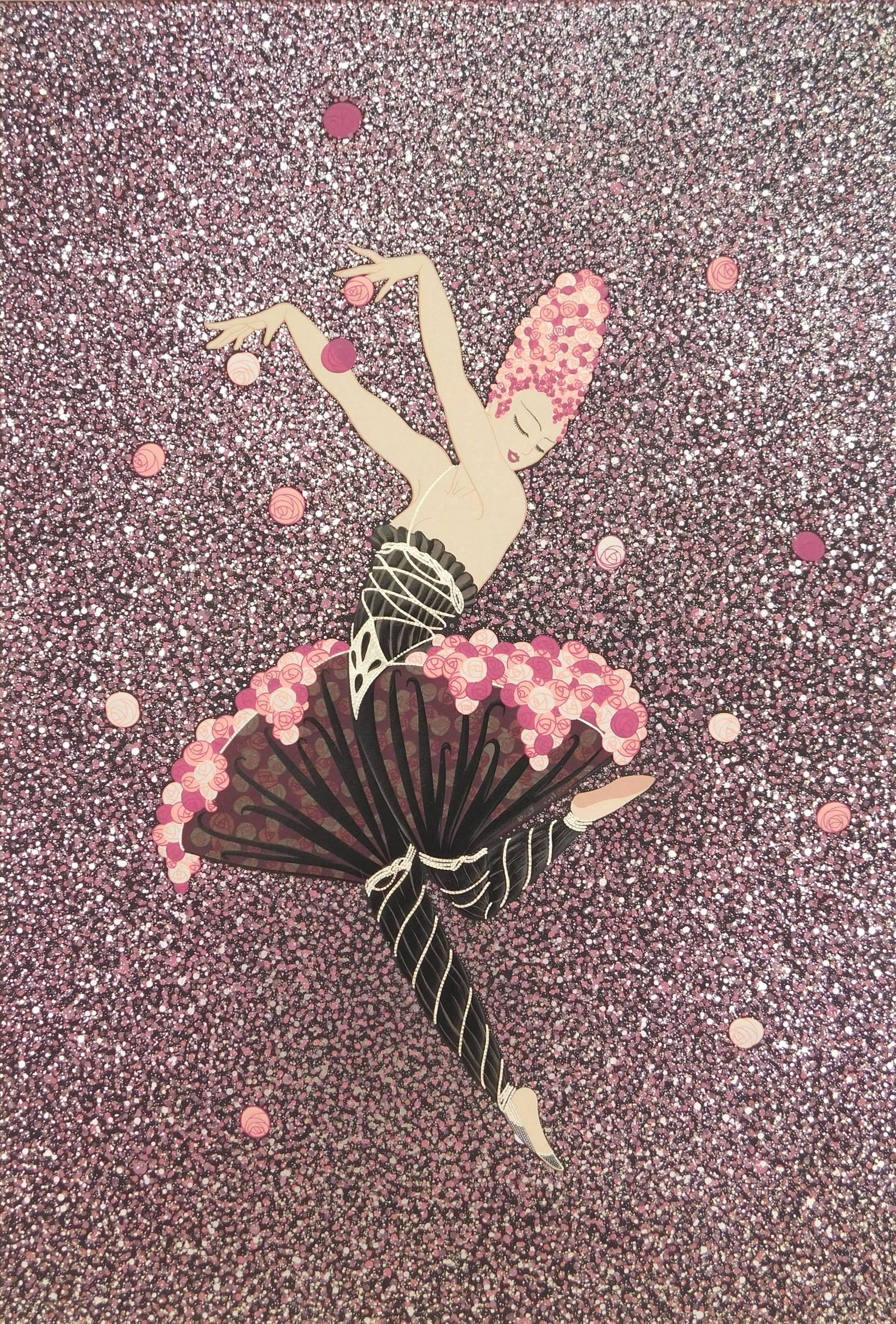 Erte serigraph (1 of 5)