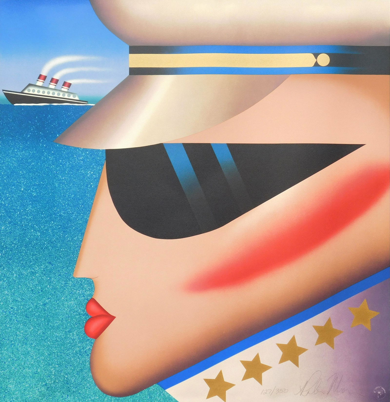 Robin Morris lithograph (1 of 3)