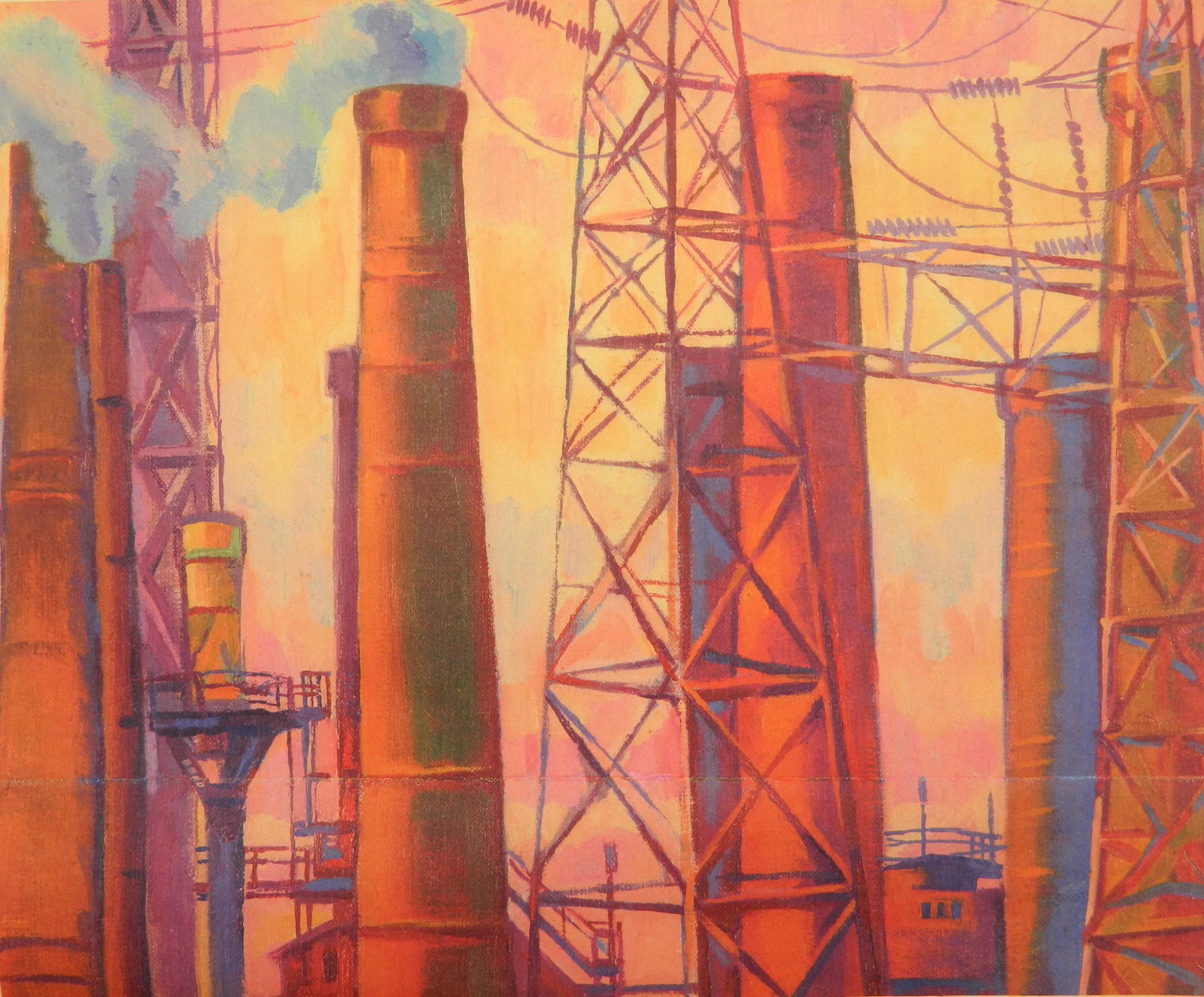 Phyllis Seltzer mixed media print (1 of 4)