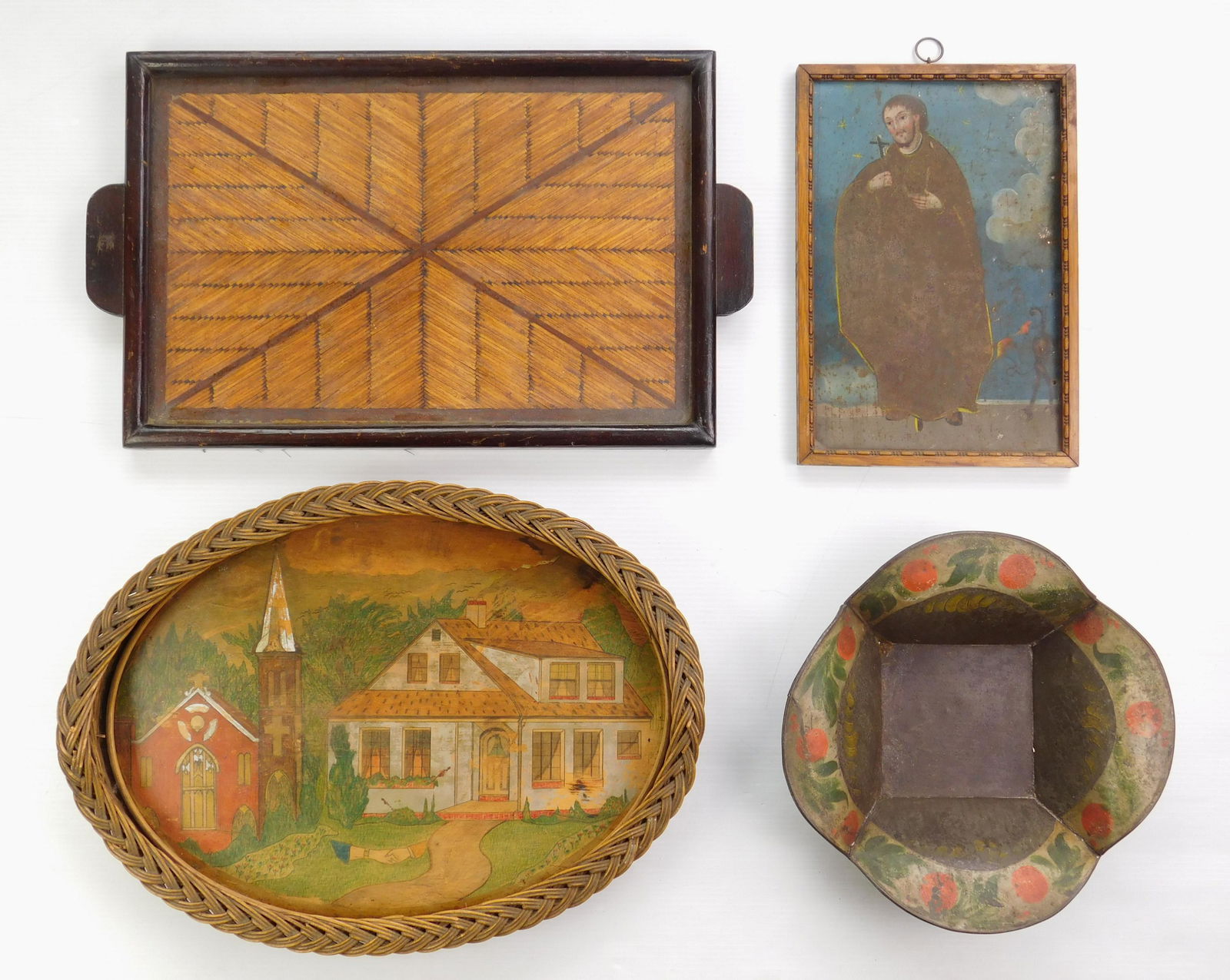 4 Folk art items (1 of 5)