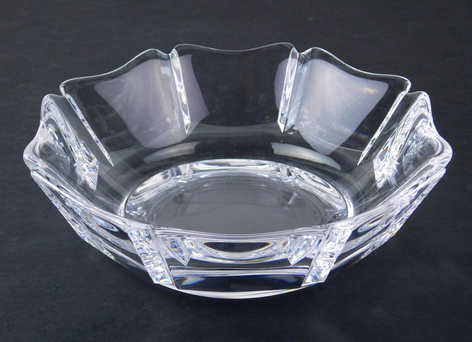 Orrefors crystal bowl (1 of 5)