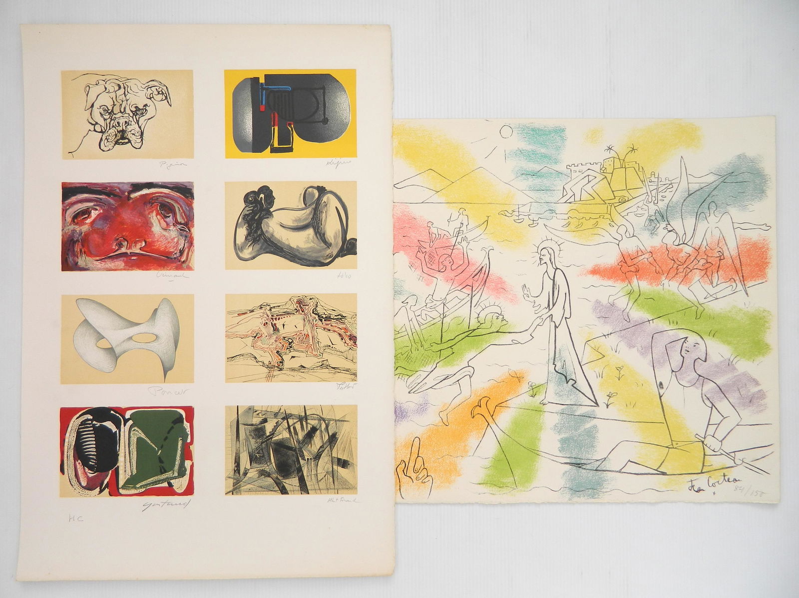 2 European lithographs (1 of 7)