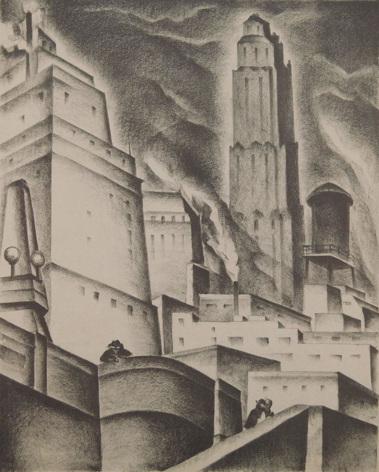 Todros Geller lithograph (1 of 5)