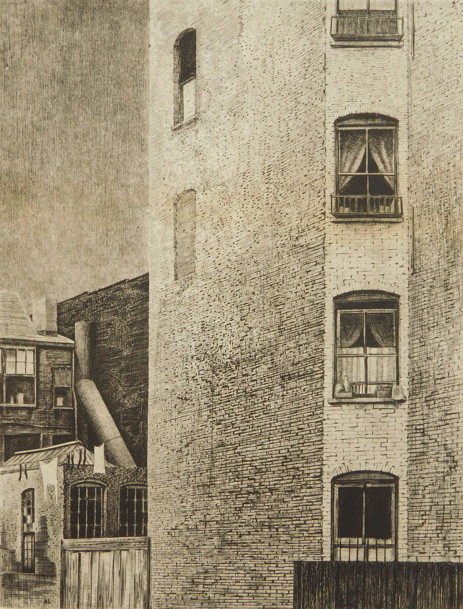 Armin Landeck drypoint (1 of 5)