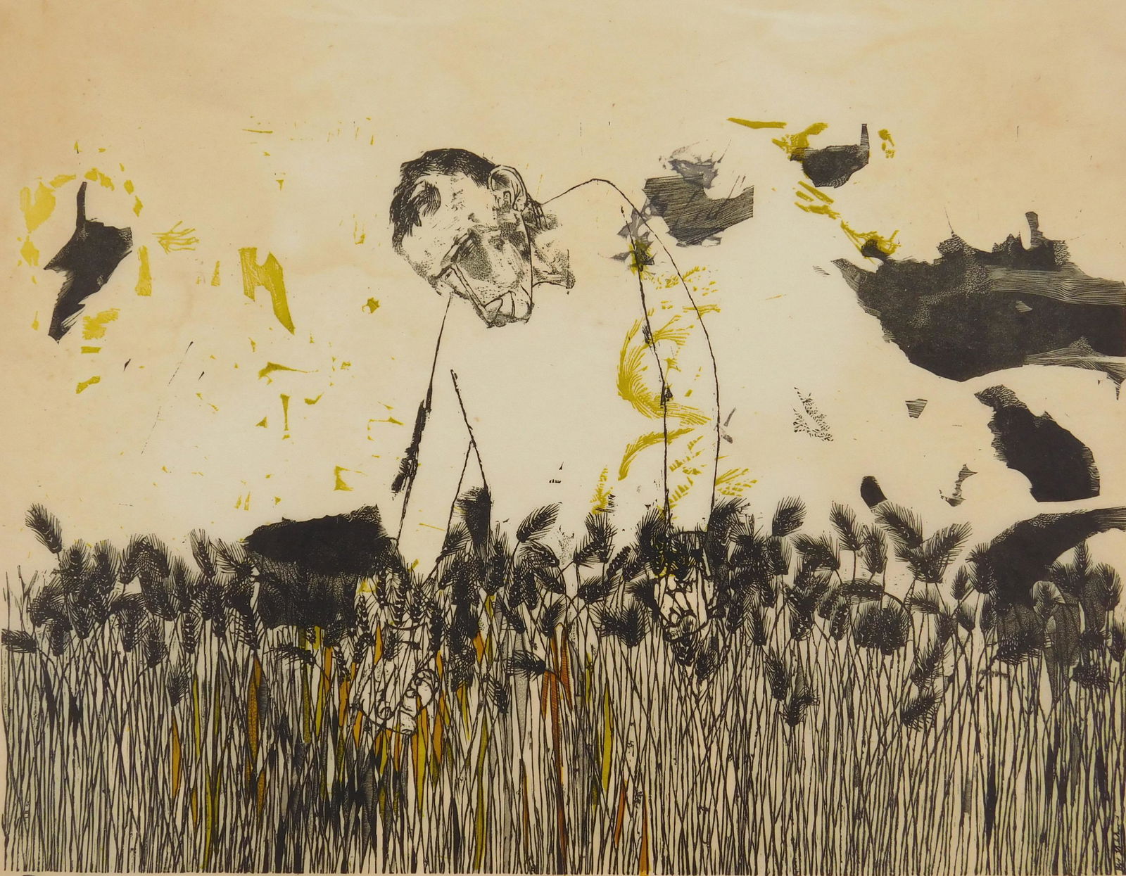 Ben Shahn wood engraving (1 of 4)