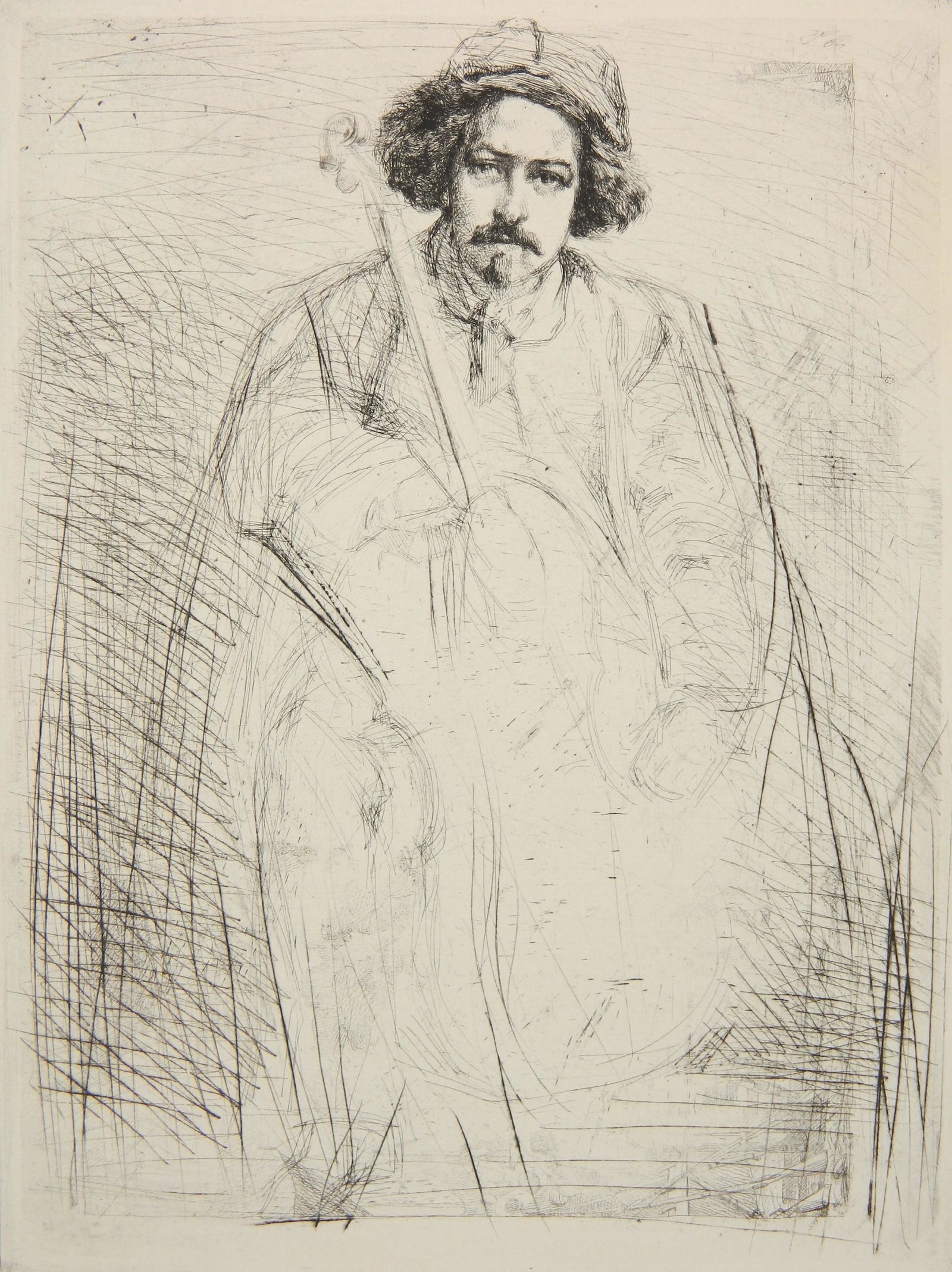 James A. M. Whistler etching (1 of 3)