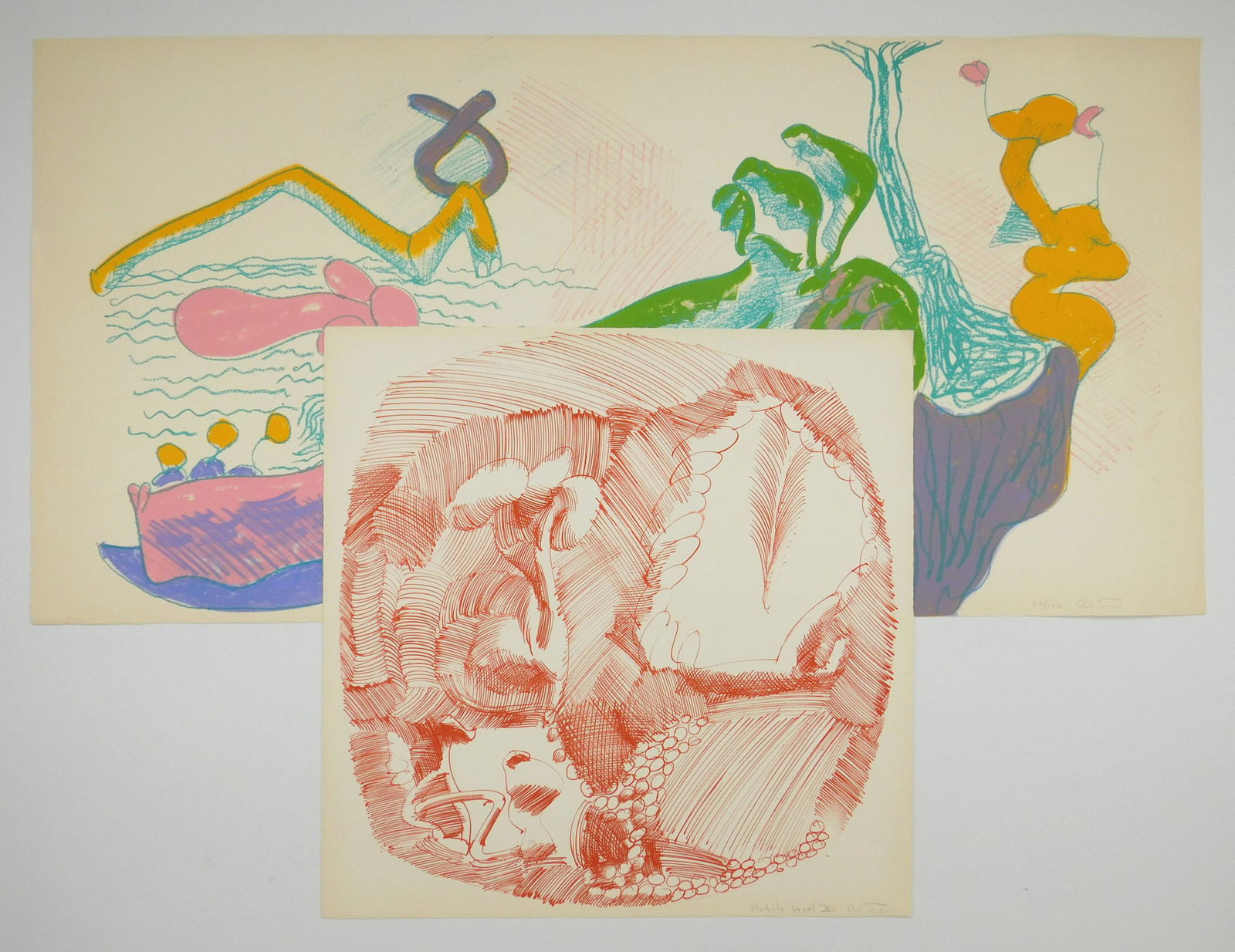 2 John Altoon lithographs (1 of 6)