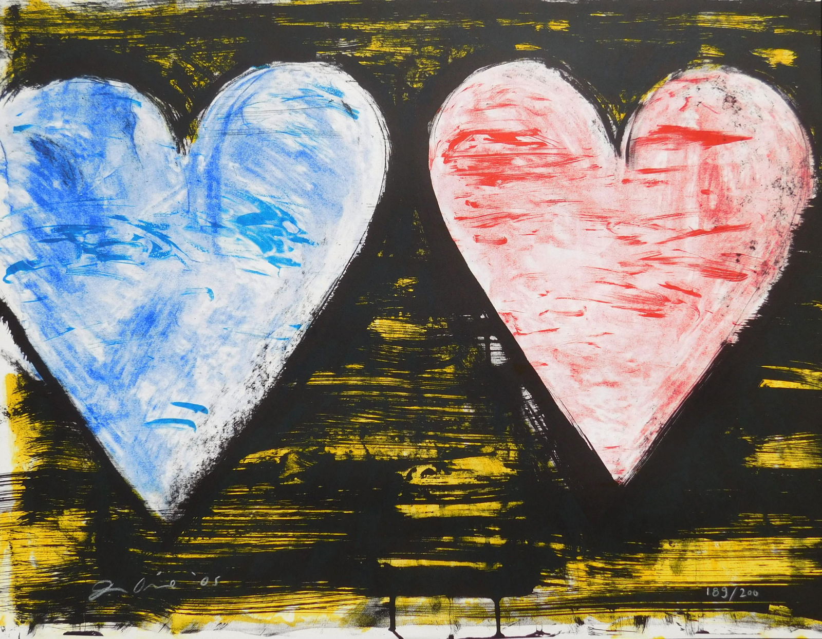 Jim Dine lithograph (1 of 3)