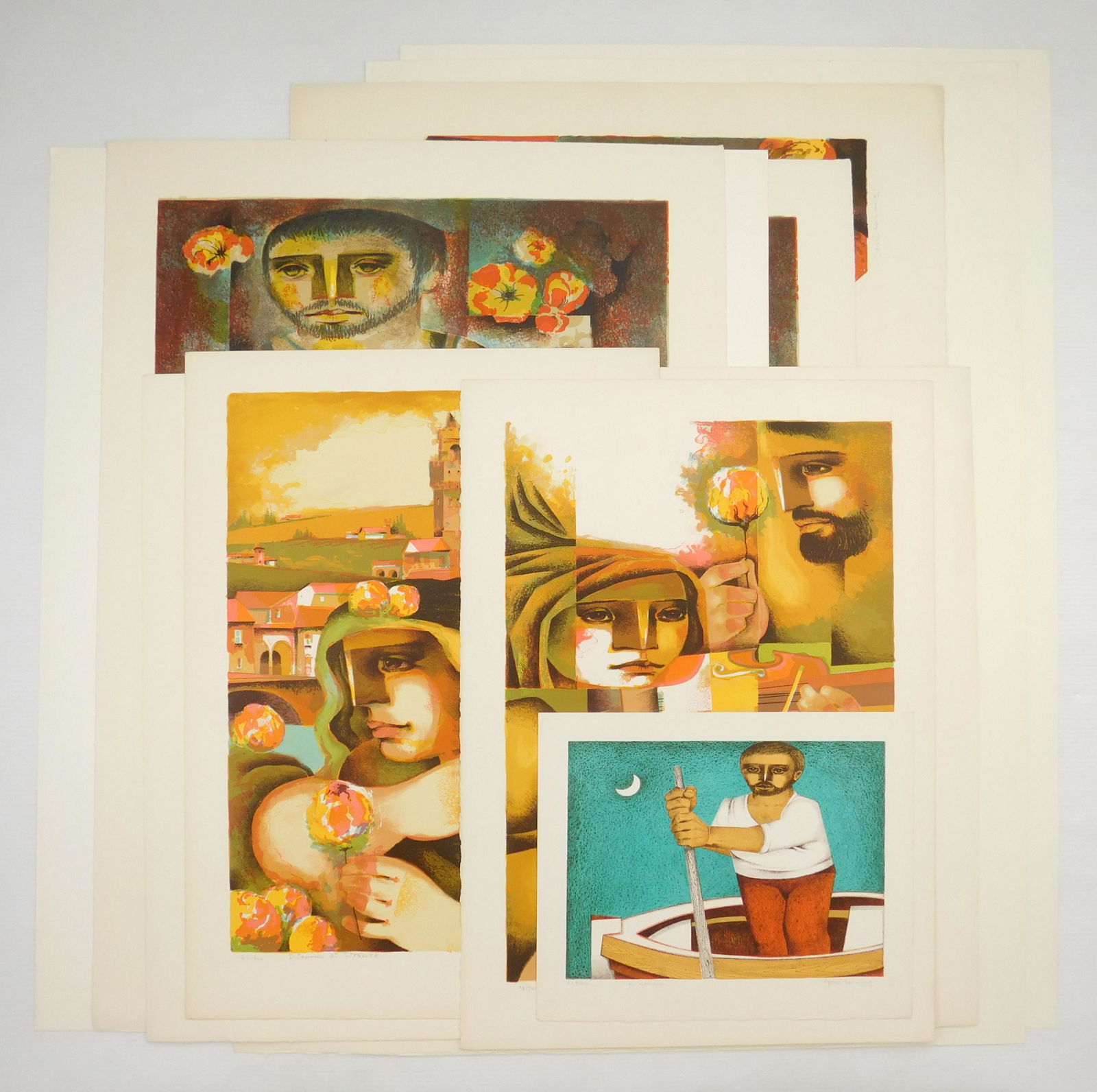 10 Jorge Dumas lithographs (1 of 11)