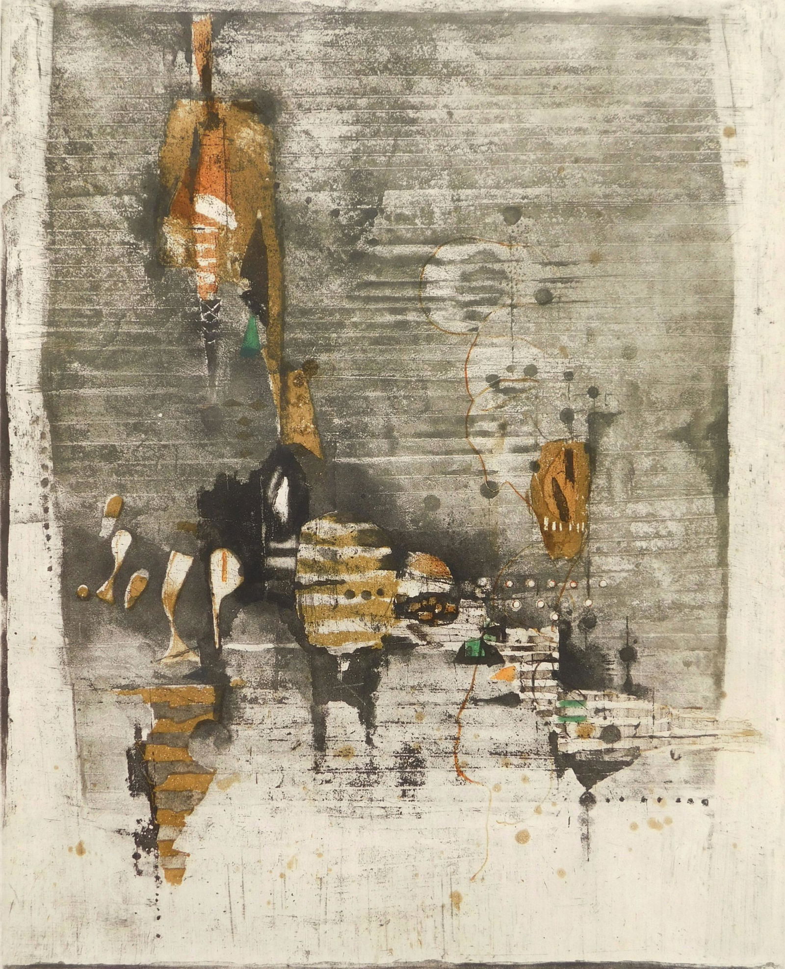 Johnny Friedlaender etching (1 of 6)