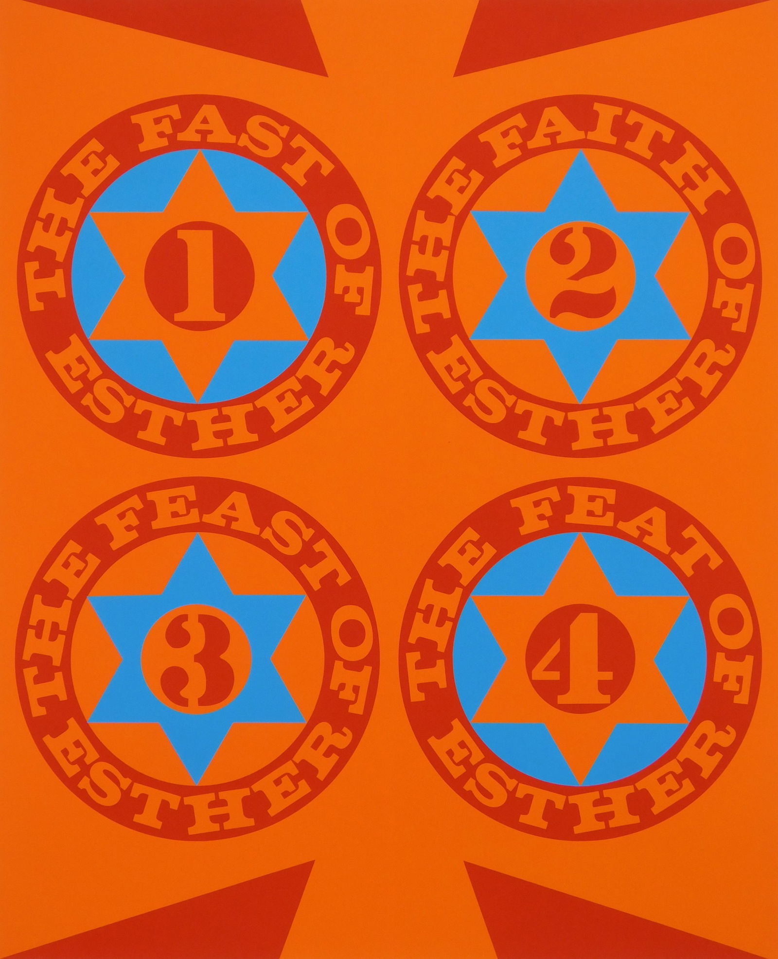 Robert Indiana serigraph (1 of 4)