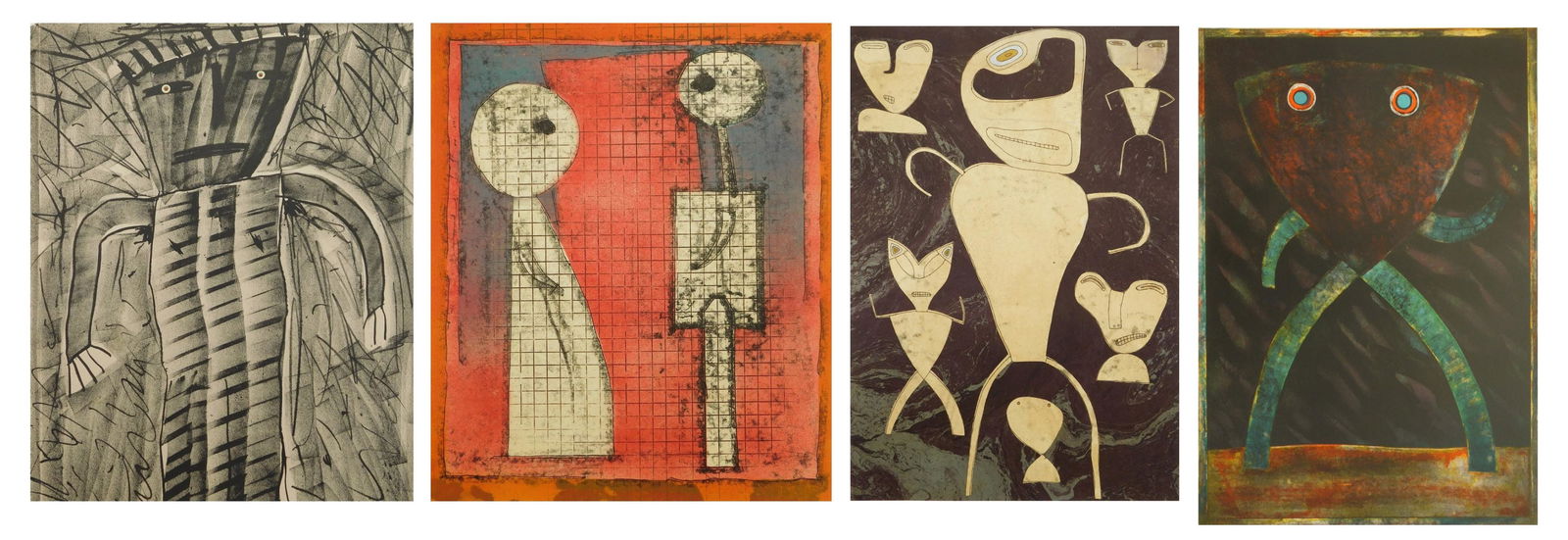 Marvin Jones 4 works on paper (1 of 8)