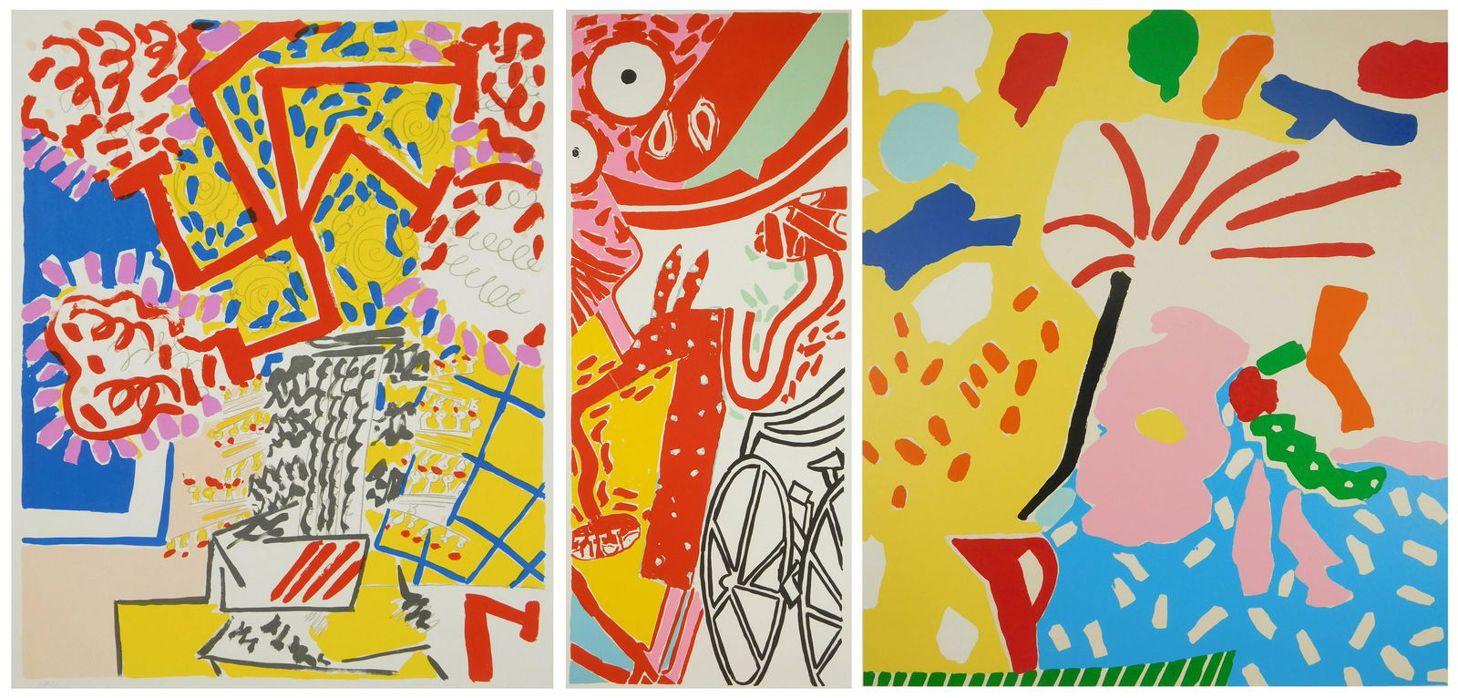 3 Knox Martin lithographs (1 of 8)