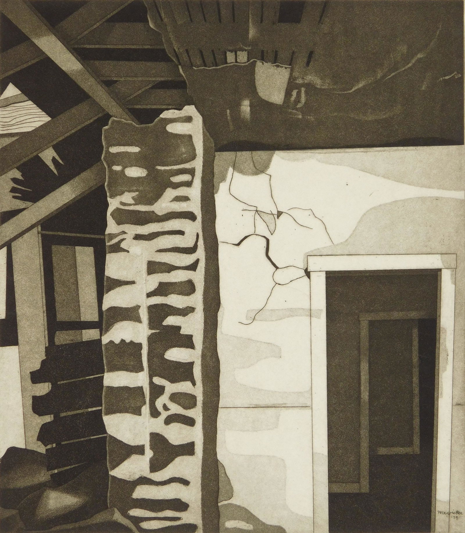 J. Jay Mc Vicker etching (1 of 4)