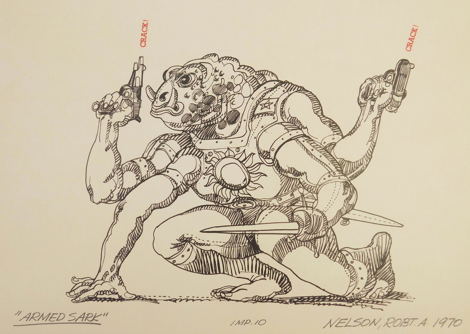 Robert A. Nelson lithograph (1 of 4)