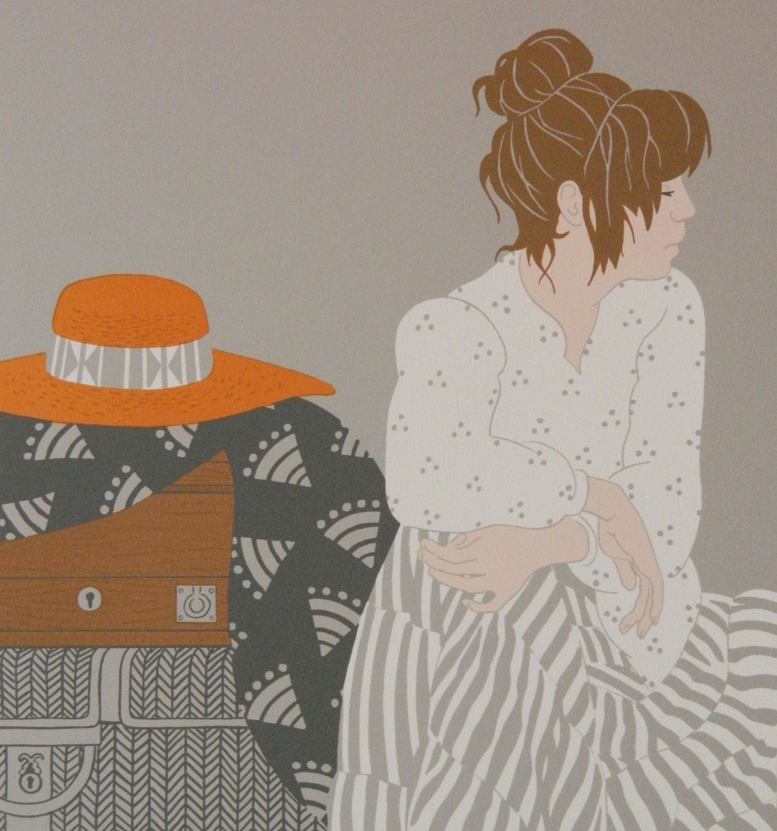 Phyllis Sloane serigraph (1 of 4)