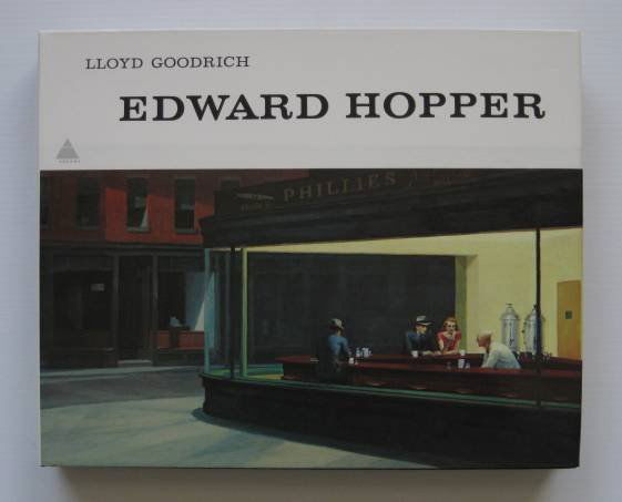 ''Edward Hopper'' H. N. Abrams edition: ''Edward Hopper'', text by Lloyd Goodrich, Harry N. Abrams, Inc, Publishers, New York, n.d., large folio, green cloth hard bound with gilt decoration of light house on front cover and gilt titling on