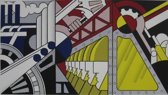 Roy Lichtenstein silkscreen poster: after Roy Lichtenstein- ''Museum Ludwig Koln- Roy Lichtenstein''- silkscreen poster, 1989, very good condition. 27 1/2 x 35 1/2''