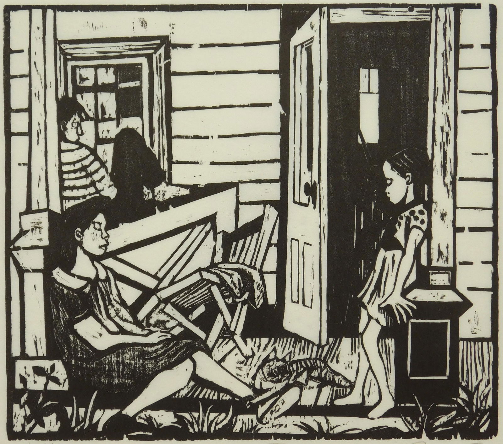 Will Barnet woodcut (1 of 4)