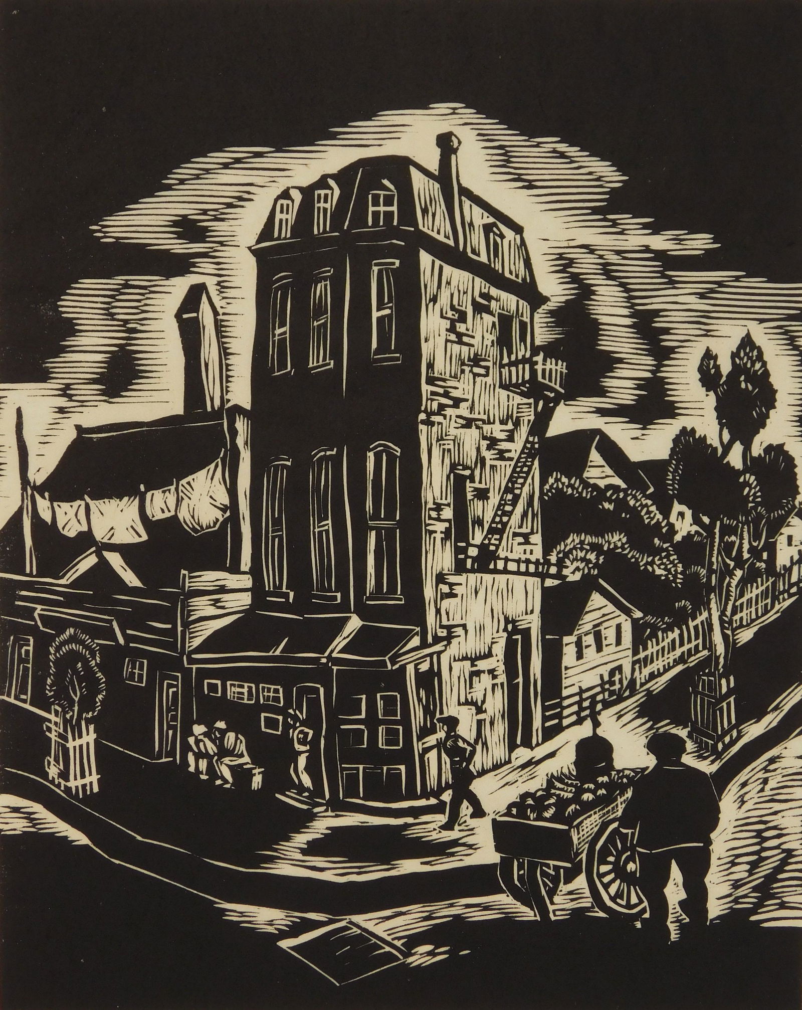 Todros Geller woodcut (1 of 5)