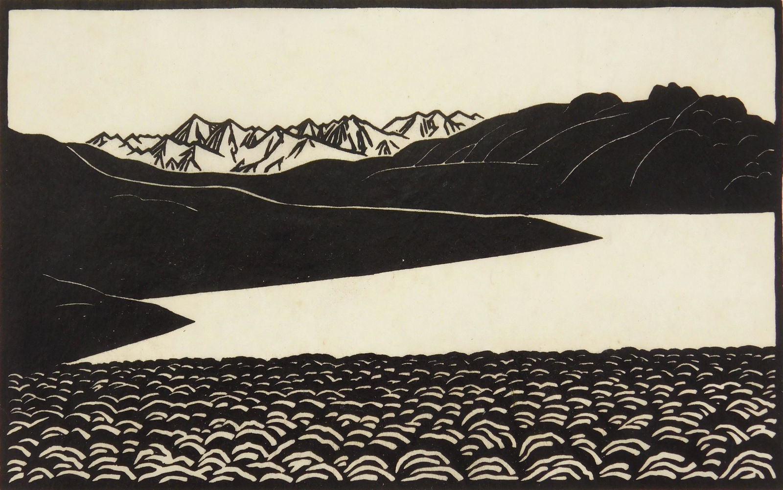 Franz Geritz woodblock (1 of 3)