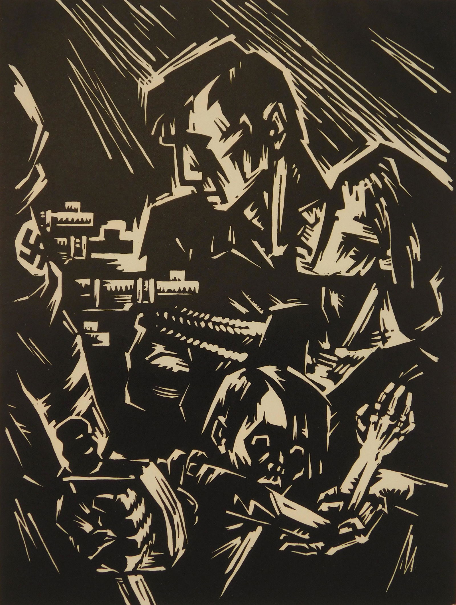 Samuel Greenburg linocut (1 of 4)