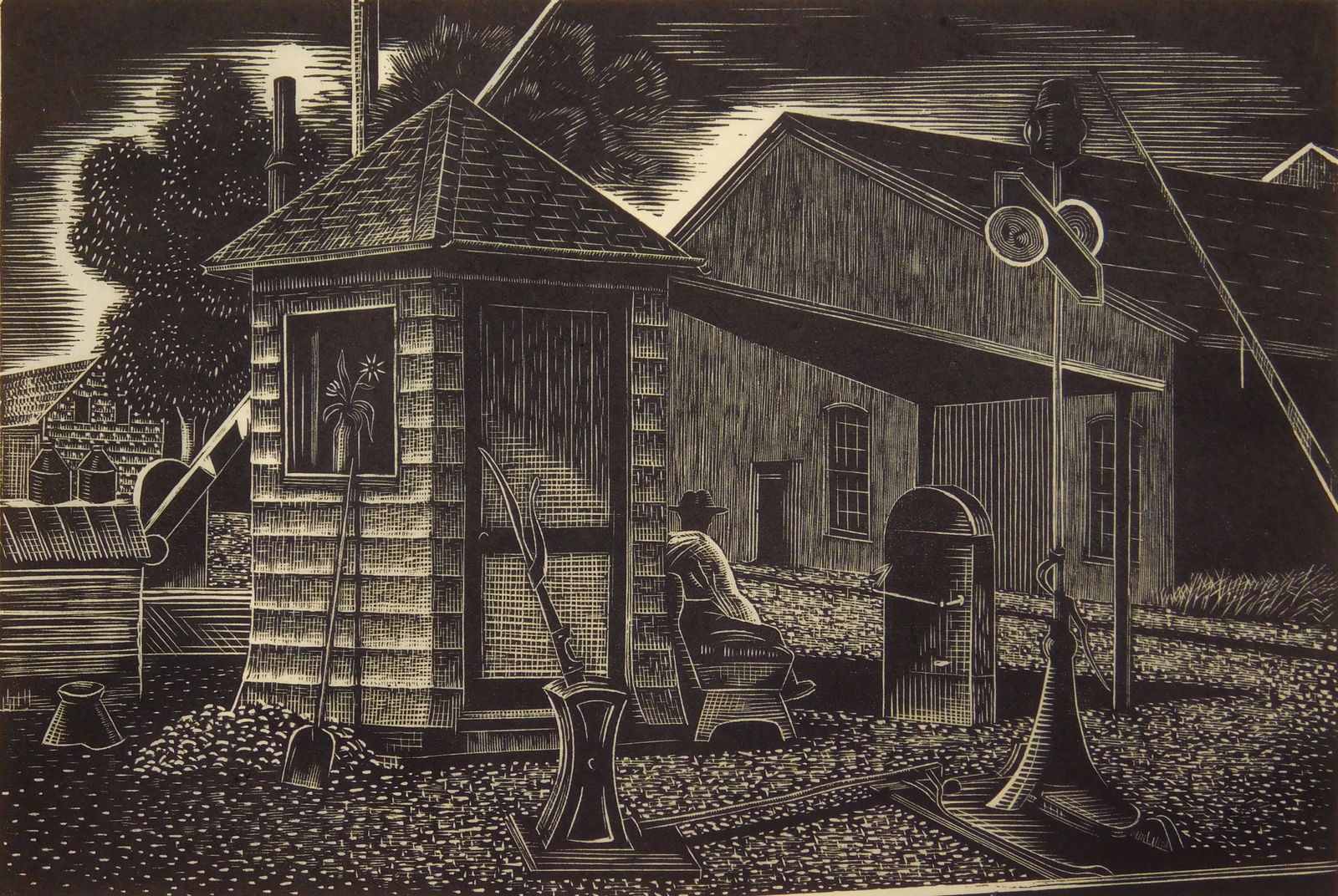 John Heins wood engraving (1 of 6)