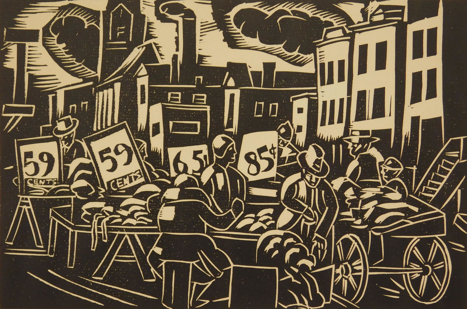 William Jacobs woodblock (1 of 5)
