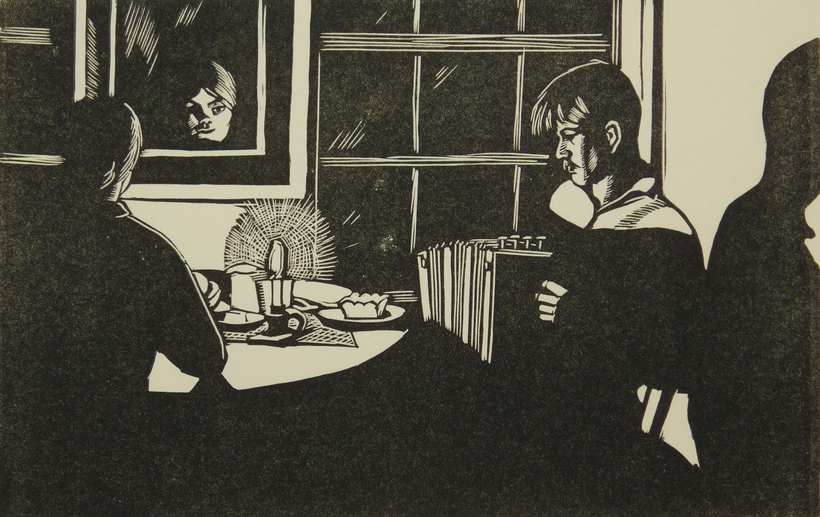 Barbara Latham woodcut (1 of 4)