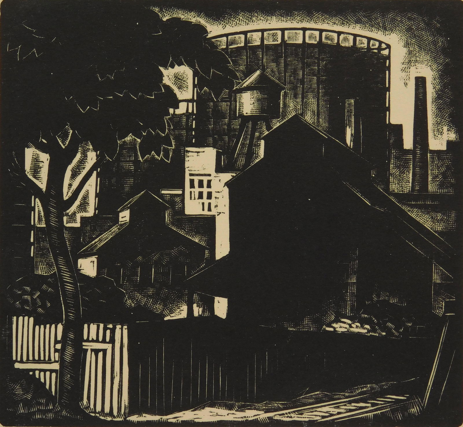 Gregory Orloff woodcut (1 of 3)