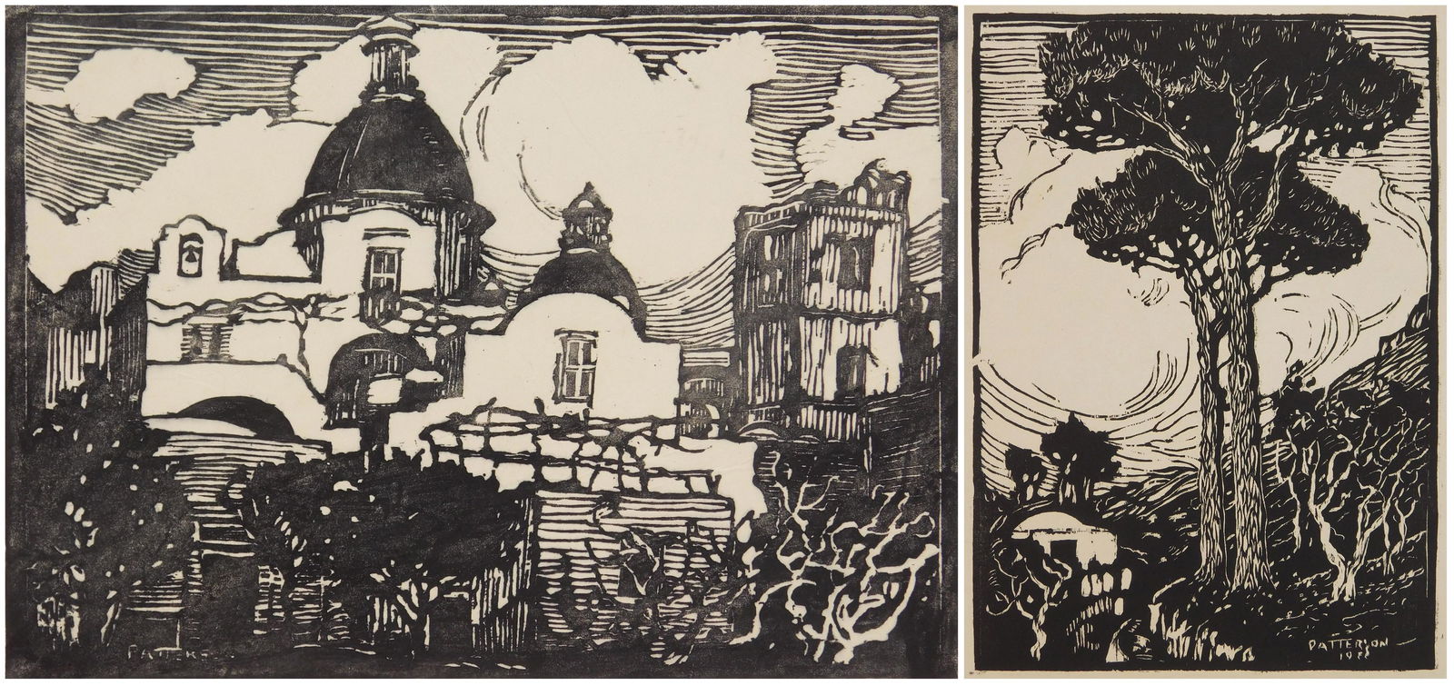 2 Margaret Patterson woodcuts (1 of 6)