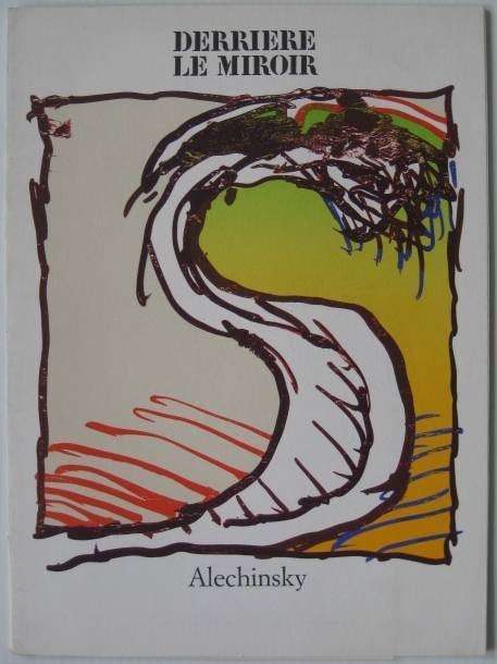 Pierre Alechinsky 4 lithographs - DLM: Pierre Alechinsky- Untitled- 4 lithographs, Derriere Le Miroir, Vol. No. 247, Oct. 1981, Maeght Editor, typical wear, otherwise good condition.