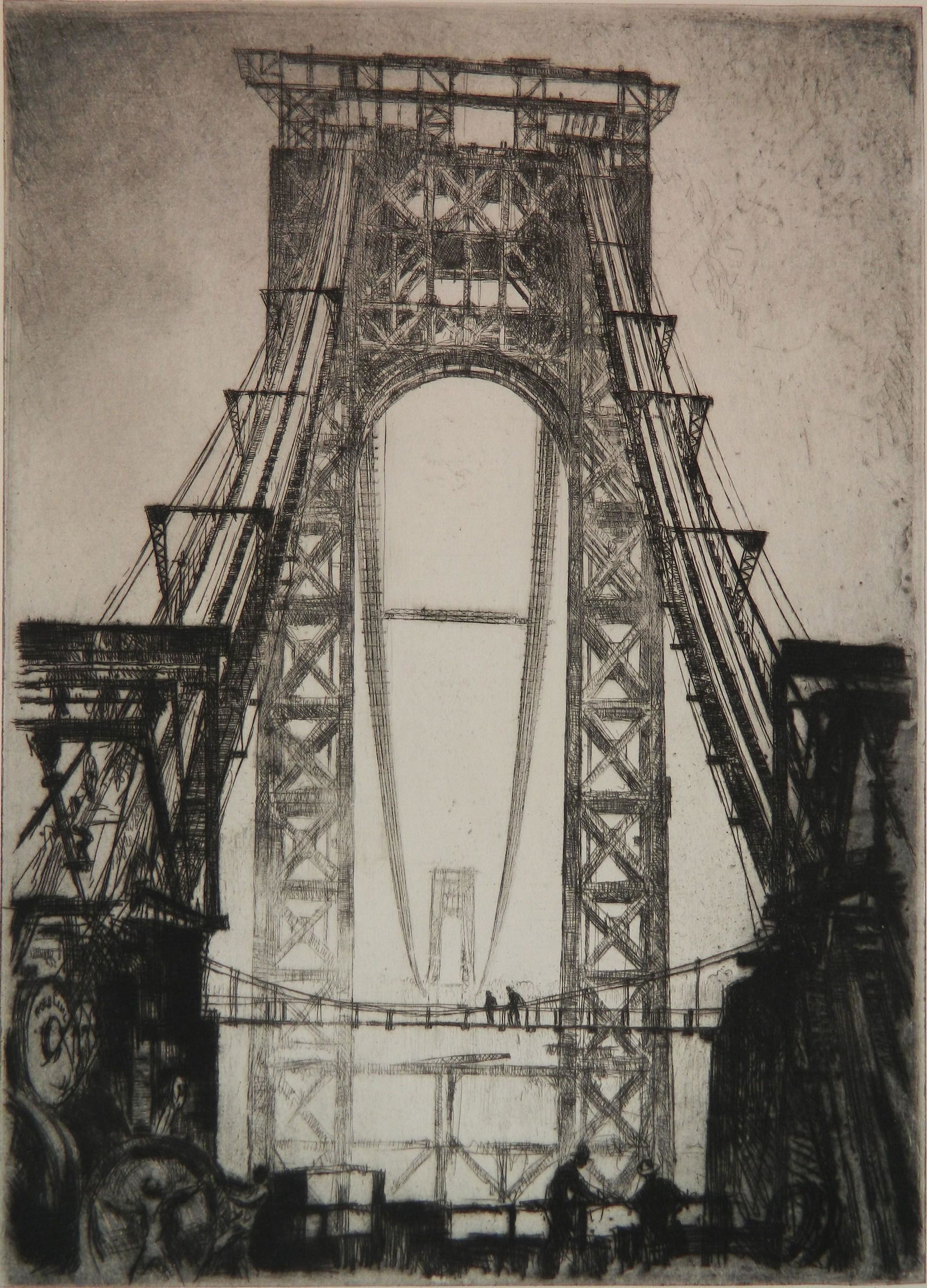 Otto Kuhler etching (1 of 4)