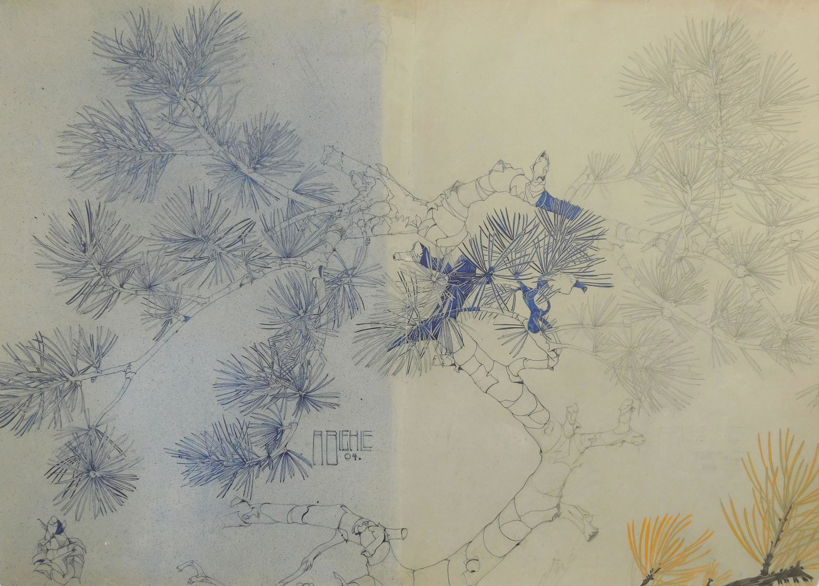 August Biehle pen and graphite (1 of 7)