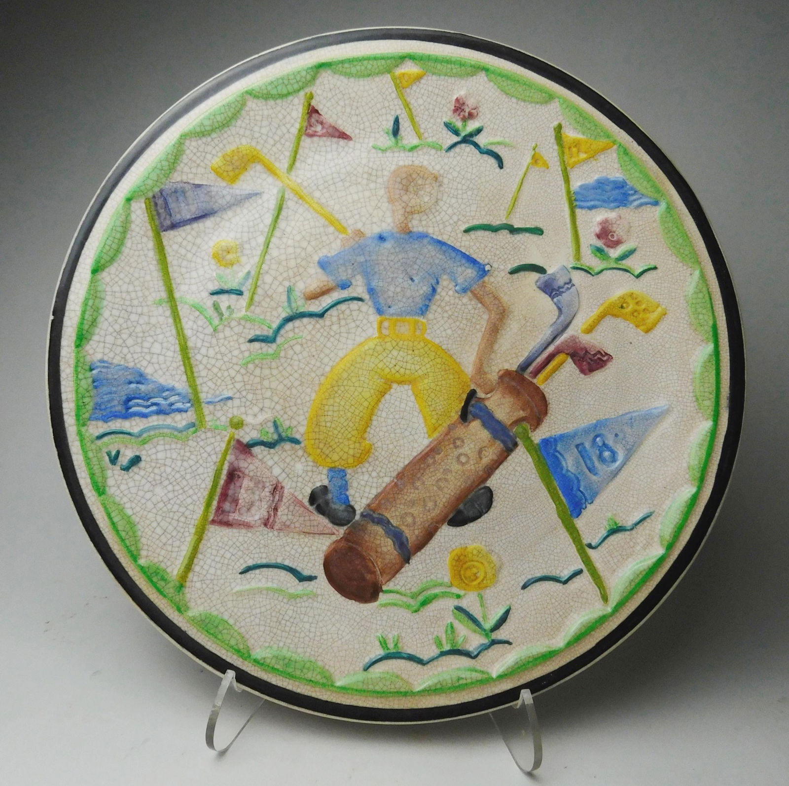 Viktor Schreckengost ceramic plate (1 of 2)