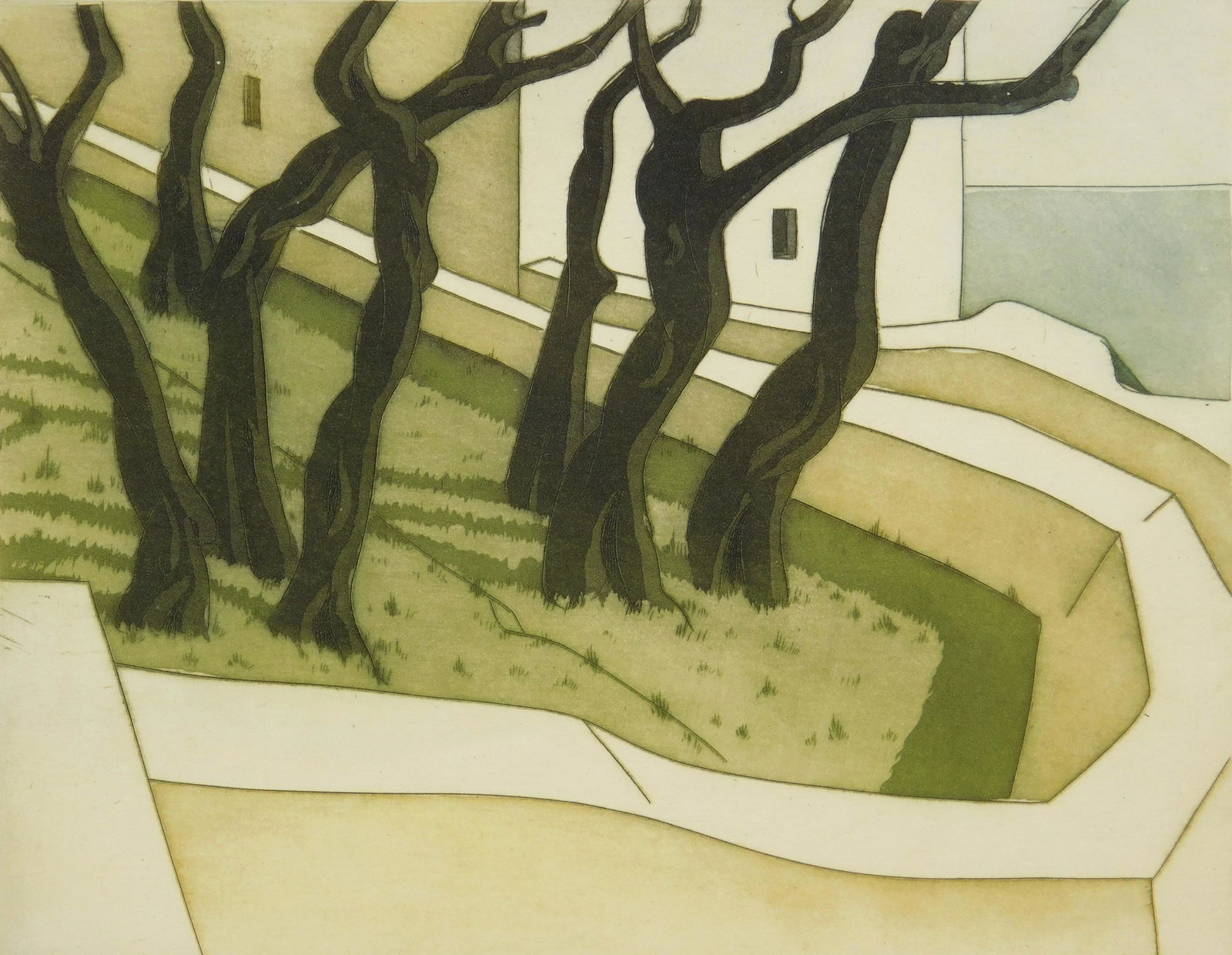 Clarence Carter aquatint (1 of 4)